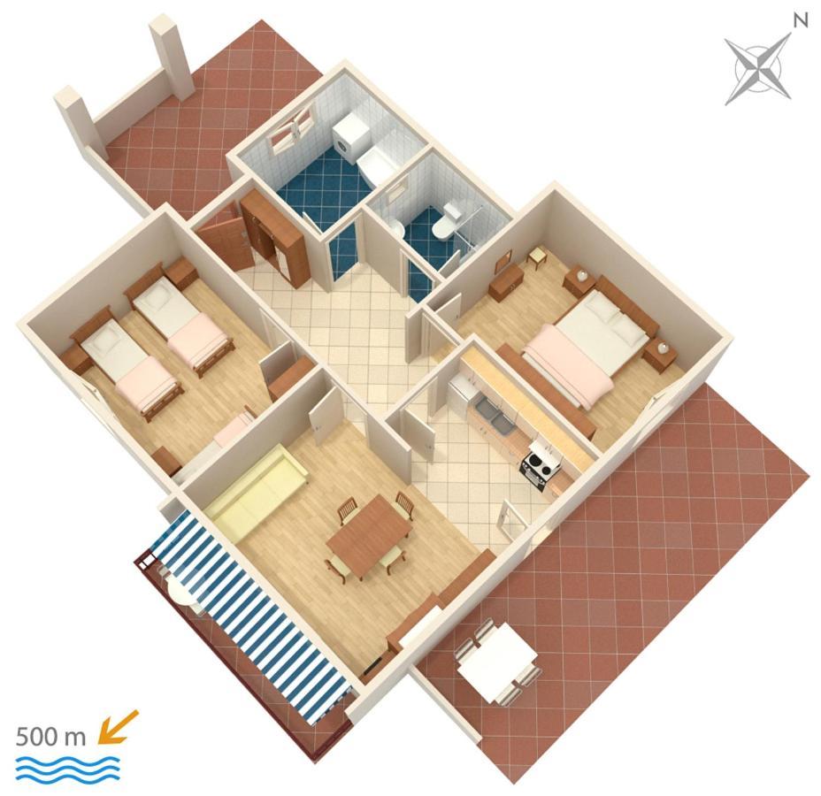 Apartment Rabac 2340A 외부 사진